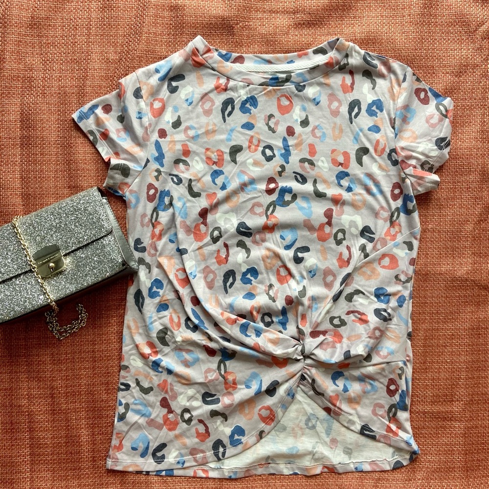 Multicolor cheetah top - Picture 2 of 5